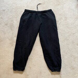 Lululemon Scuba Mid-Rise Oversized Jogger Black XLARGE XL LW5GI0S Sweatpants